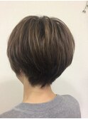 大人丸みショート