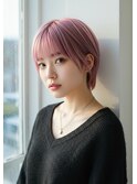 【olino】艶ハイトーン20代30代☆ハイトーンピンク