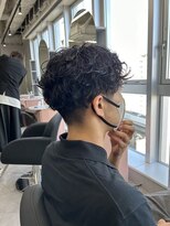 ジエクト アイロ 江坂駅前店(The Ect ilo)&nbsp;癖毛風マッシュ　似合わせカット　メンズパーマ