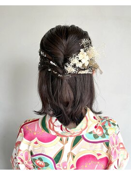 ラトリエコンタン(L´atelier Content) 【LateliercontentMIHO】成人式ヘア 卒業式ヘア 袴ヘア 振袖ヘア