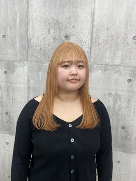 モニカ 栄店(MONIQA) くすみオレンジカラー