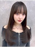 【kumu】 ロングレイヤー/顔周りカット/栄/名古屋