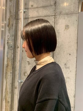アース 高円寺店(HAIR & MAKE EARTH) ショートボブ♪ 〔@earth_kouhei 〕