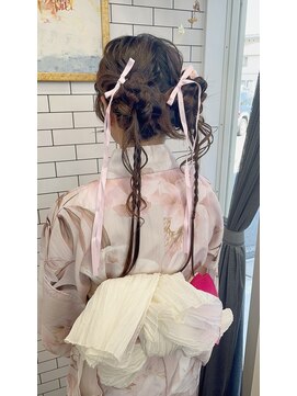 リール(THE RIRE.) ＊THE  RIRE.  浴衣ヘア×ツインアレンジ＊