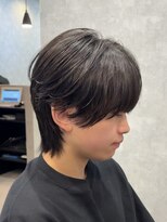 アビー(ABEY)&nbsp;シースルーウルフ/メンズウルフ/刈り上げなし