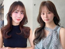 韓国レイヤーカット（前髪あり）