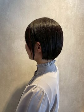 髪質改善/顔周りレイヤーカット/グレージュ[千葉/千葉駅]