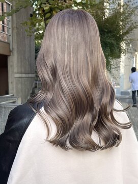 サンクプロジェクト(cinq PROJECT) 原宿韓国顔まわりミルクティーグレージュヘーゼルベージュ