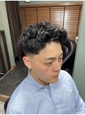 MEN’S HAIR/サーフカール/刈り上げセンターパート/柏/柏駅