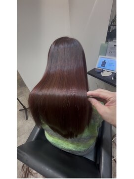 イマ(ima) 美髪矯正で乾かしただけでツヤサラ髪