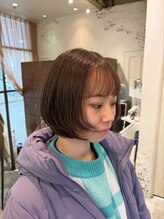 ヘアデザイン アクスト 西宮北口本店(HAIR DESIGN axt)&nbsp;ボブ×顔周りレイヤー