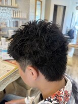 ハグエヴェック(HUG AVEC)&nbsp;スパイキーショートパーマ