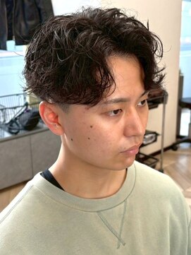 ヘアーサロン フォーメン イデア(hair salon for Men idea) ツイスパ 束感パーマ センタパート ツーブロック【札幌】