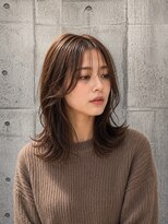 アース 熊本下通店(HAIR & MAKE EARTH) ミディアムレイヤー
