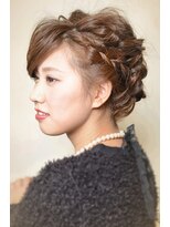 シェア(SHARE hair make works)&nbsp;『SHARE』☆大人の女子の編み込みMIXスタイル☆