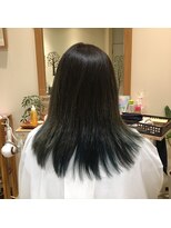 ナノハナ&nbsp;鹿沼で唯一本格ヘッドスパが出来る美容室　グラデーションカラー