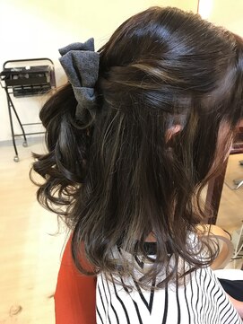 ヘアーメイク ナユタ(hair make nayuta) ハイライト ベージュ