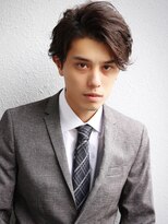 アップバング　クセ毛ショート