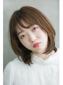 【Rire-リル銀座-】ひし形エアリーレイヤーボブ☆