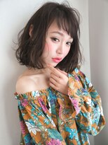 ロエル 牛久(Loel) とろみ切りっぱなしボブ☆大人エアリーショート