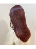 【池袋】ナチュラルロング　ピンクベージュ