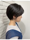 前髪カール/ネオシースルーバング/くびれボブ［銀座］