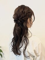 アヴェイル ヒロオ(a'vail Hiroo)&nbsp;モテ髪大人気ハーフアップヘアセット
