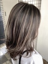 ヴィフ 大船(VIF)&nbsp;グレージュ×ハイライト/大船駅/大船/ケアブリーチ/髪質改善