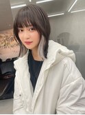 イメチェン/チェリーブラウン/フェミニン/ダークアッシュ/束感