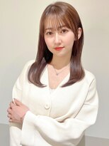 トゥルーズ 梅田店(TLUUS)&nbsp;【TLUUSホワイトグレージュチェリーブラウンミニウルフ】