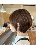 お手入れ簡単ショートカット