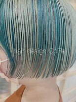 コレ(CoRE) 馴染む水色☆透けるボブ