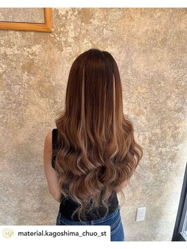 ヘアスタジオ マテリアル 中央駅店(hair studio Material) #プルエクステ#なじませカット