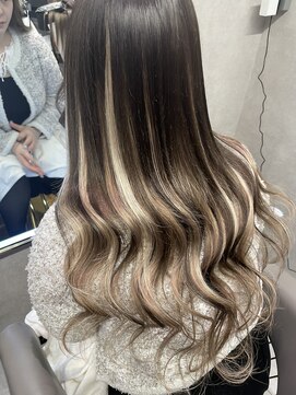 ニーナ ビューティーサロン(NINA Beauty Salon) エクステバレイヤージュ♪#デザインカラー#エクステ