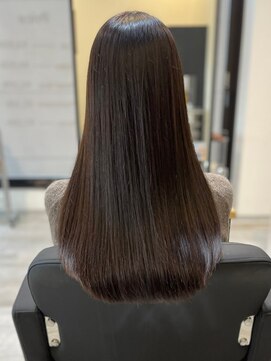 アトリエコア(Atelier Coa) 髪質改善トリートメントミルクティーベージュカラーくびれヘア