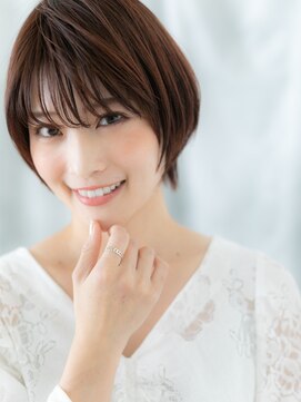 ドクターズサロン LAB 小山店 大人かっこいいアースカラー髪質改善ショートm小山20代30代40代