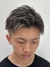 【メンズ】カット+ハイライト￥13500(#梅田#メンズカット#ツーブロック)