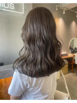 ヌル ヘア デザイン(nullus hair desigh) ニュアンスカラー/オリーブカラー/オリーブアッシュ