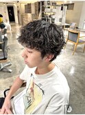 メンズグランジパーマカーリーパーマメンズパーマmen's