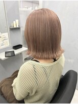 アオアクア バイ グルグル 小岩店(ao akua by GULGUL) ダブルカラー×ミルクティーベージュ