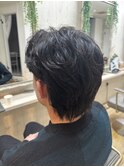 フェザーパーマでモテるスタイルに