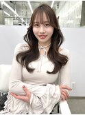 大人可愛いくびれヘア*レイヤーカット/前髪小顔顔周りカット