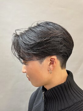 ニコ トウキョウ ヨコハマ(nico) メンズセンターパートニュアンスパーマメンズパーマ