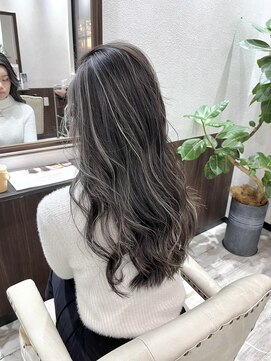 ベルヘアーデザイン 堺東(Belle hair Design) コントラストハイライト/外国人風/ハイライト/レイヤーカット