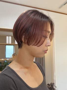 リシェア(re.share) ハンサムショート/くびれショート/暖色カラー