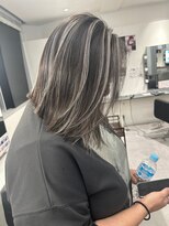 キング 枚方店(K!ng)&nbsp;縮毛矯正髪質改善ハイライトレイヤーカット枚方美容室エクステ