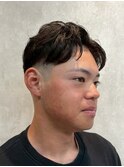 爽やかセンターパート