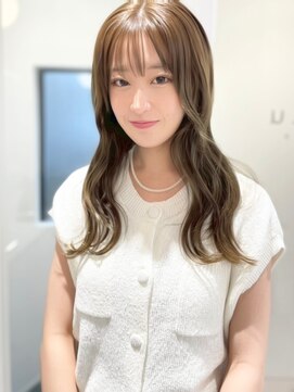 ノア 四条大宮店(noah) 柔らかオリーブカラー20代30代40代京都四条大宮西院河原町烏丸