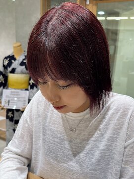 ヘアリゾート レガロ(hair resort REGALO) チェリーレッド