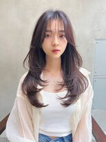 エース (ACE)&nbsp;ACE横浜 ブラウンアッシュ×レイヤーカット